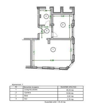 Apartament 2 camere, Bloc Nou, plus Parcare, Zona Semicentrala - imagine 5