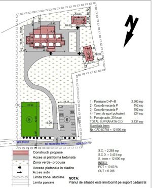 Teren intravilan Rosia, 12 000 mp, cu proiect aprobat. Comision 0. - imagine 3