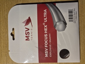 Racordaj tenis MSV Focus Hex Ultra 1.15 negru