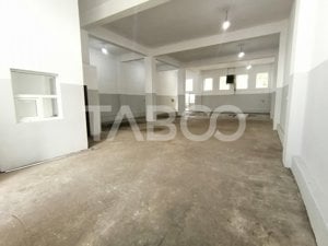 Spatiu comercial pe 2 niveluri cu vad 440 utili zona Terezian Sibiu - imagine 3