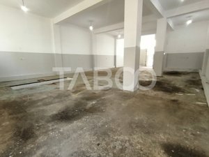 Spatiu comercial pe 2 niveluri cu vad 440 utili zona Terezian Sibiu - imagine 5