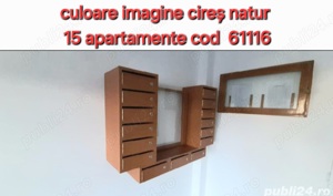 cutii postale 15 apartamente.