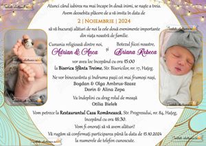 Invitatii nunta + botez 2 in 1 - imagine 4