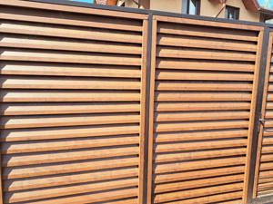 Gard metalic jaluzea | Suruburi ascunse | Valcea | Model 2026 |  - imagine 9