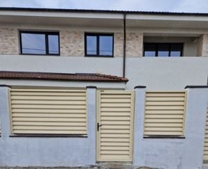 Gard metalic jaluzea | Suruburi ascunse | Pitesti | Model 2026 |  - imagine 9