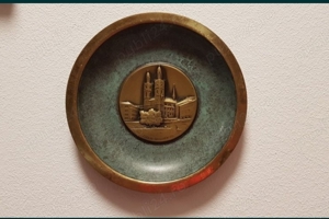 Farfurie decor din alama