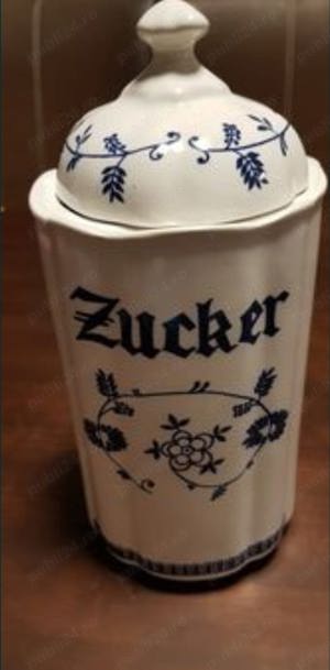 Vas ceramica pentru depozitare diferite alimente sau alte lucruri - imagine 3