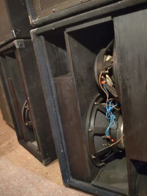 Boxe bass copie ElectroVoice MTL-2 cu difuzoare RCF