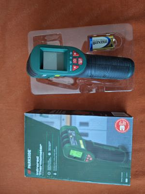 Termometru digital cu laser  si infraroșu model PTI 380 B1 Parkside - imagine 7