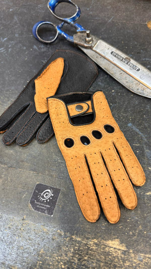 Manuis de condus Piele Peccary 