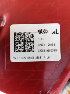 Modul/ Leduri stop stanga Hyundai I20 2020-2023 - imagine 6