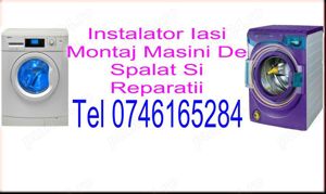 Instalator Montaj masini de spalat Aragaze pe Gaz Apometre Baterii  Iasi Tel  