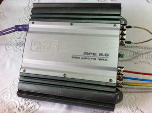  Amplificator Mac Audio max 560W Germany (hertz audison jbl statie