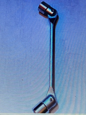 Cheie dubla tubulara cu cardan 17-19 mm - imagine 3