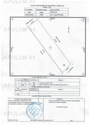 Teren de vanzare in Bolintin Deal - A1 - imagine 4