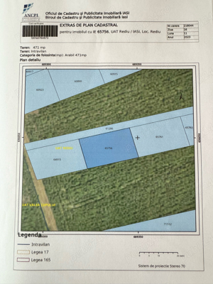 Teren intravilan Rediu 4 parcele x 471 mp - imagine 5