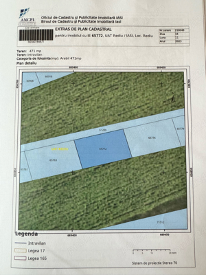 Teren intravilan Rediu 4 parcele x 471 mp - imagine 6
