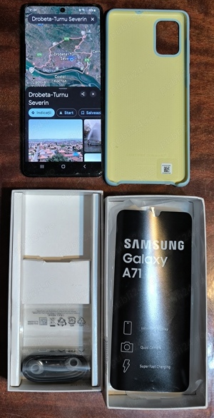 Samsung A71 - Prism Crush Black 