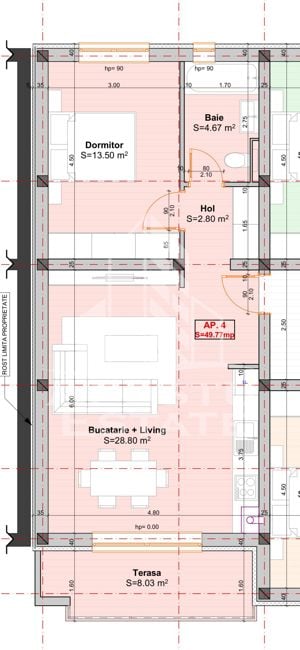 Apartamente cu 2 camere, la parter, complet finalizat, zona Lidl. - imagine 15