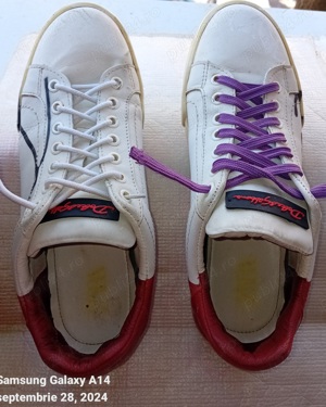 Adidași Dolce Gabana 42,sau 41. Piele naturală, fabricați în Italia 