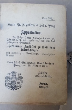 Carte de rugaciuni catolica, in limba germana, an 1884, de colectie - imagine 6