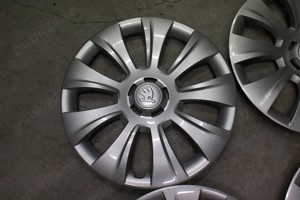 Capace jante tabla originale Skoda pe 17 inch - imagine 4