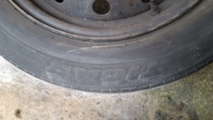 Cauciucuri iarna cu jante ptr.logan  - imagine 3