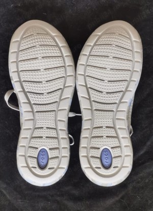 Pantofi gri sport dama adidasi perforati Crocs Literide ergonomici sala fitness plaja strada - imagine 10