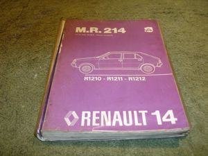 Manual reparatii auto uzina Renault 18 R1340 R1341, Renault 14 R1210 R1211 R1212 ani 1978-79 engleza - imagine 7