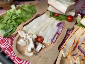 Slanina afumata de mangalita  - imagine 4