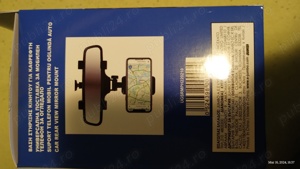 Suport telefon mobil pentru oglinda auto - imagine 2