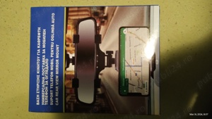 Suport telefon mobil pentru oglinda auto