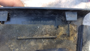 Ornament plastic interior oglinda dreapta fata FORD FUSION  - imagine 4