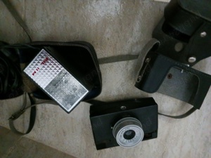 aparat foto Smena + blitz functionabil