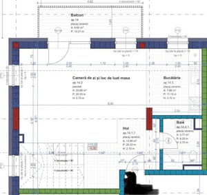 Apartament 3 camere, 94mp, 2 bai, parcare, bloc nou, zona Iris - imagine 12