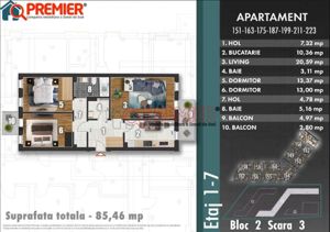 Berceni - Parc Tudor Arghezi 3 camere in rate dezvoltator - imagine 11