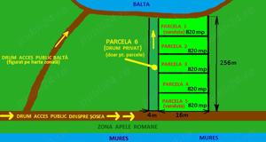 Teren zona balta Bălata lângă Mureș 12 km Deva - imagine 5