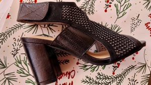 Pantofi ocazie, negri, marca Malien, No. 36 - imagine 2