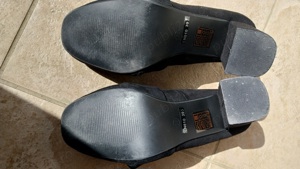 Pantofi damă negri, C' M, catifea, No. 39 - imagine 5