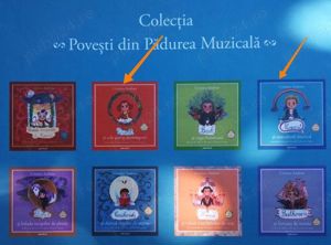 Cărți muzicale, de Cristina Andone. Conțin CD