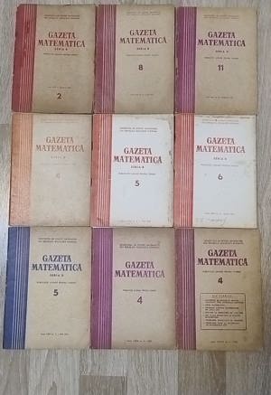 Gazeta matematică - Societatea de Știinte Matematice din RSR 