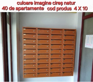 cutii poștale 40 apartamente 