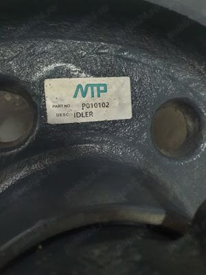 IDLER-Rola de ghidare/rulare complet,miniexcavator P010102 - imagine 5