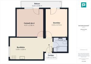 Apartament 2 dormitoare,Bloc Nou - imagine 12