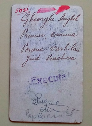 Fotografie veche Primarul din Varbilau - imagine 10