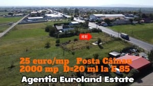 Buzau Posta Cilnau , teren intravilan 2000mp. 