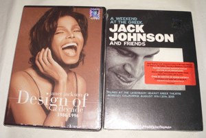 Vand dvd-uri sigilate cu muzica