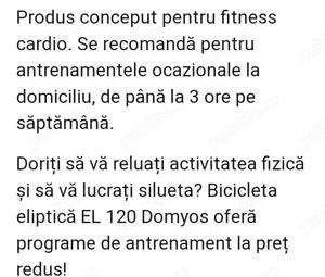 vand bicicleta eliptica  - imagine 3