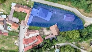 Casa de lux, cu vedere panoramica asupra muntilor, 2600mp teren Gura Raului