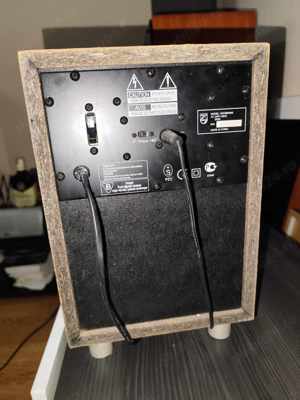 Panasonic SA-XR15 Dolby digital DYSAV-Receiver silbet + boxe - imagine 3